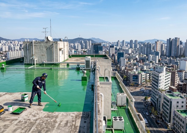 울산남 옥상방수